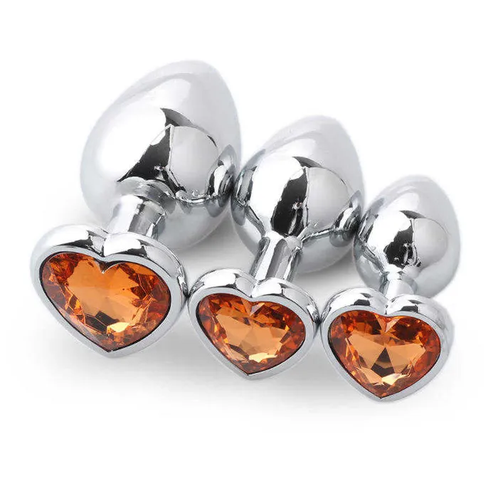 Anal | Shenzhen Kovida Medical Products Co., Ltd. Anal Stimulator Set With Heart Diamond Anal | Shenzhen Kovida Medical Products Co., Ltd. Anal Stimulator Set With Heart Diamond