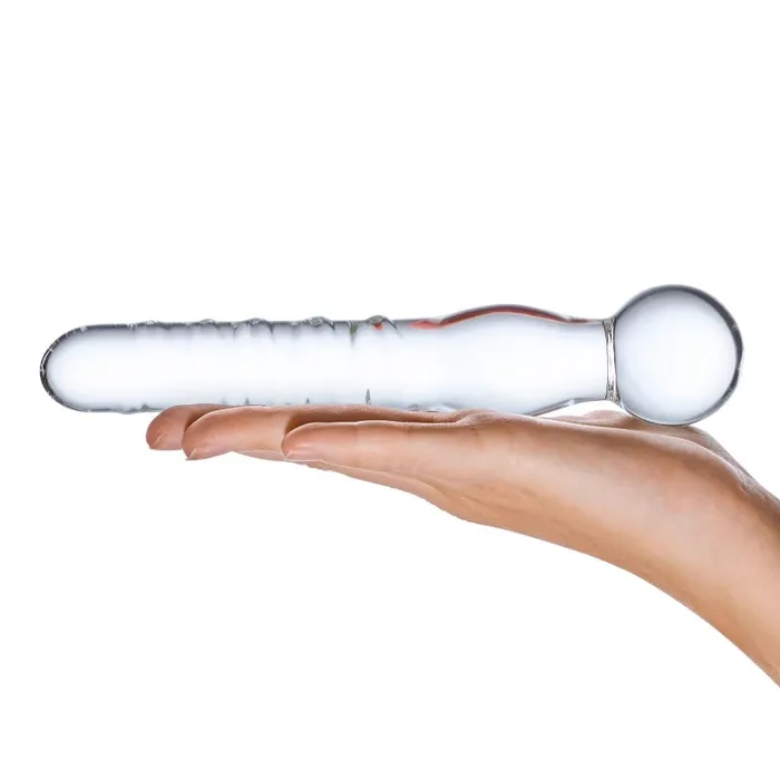 Glas Dildos | Joystick Clear Glass Dildo Glas Dildos | Joystick Clear Glass Dildo