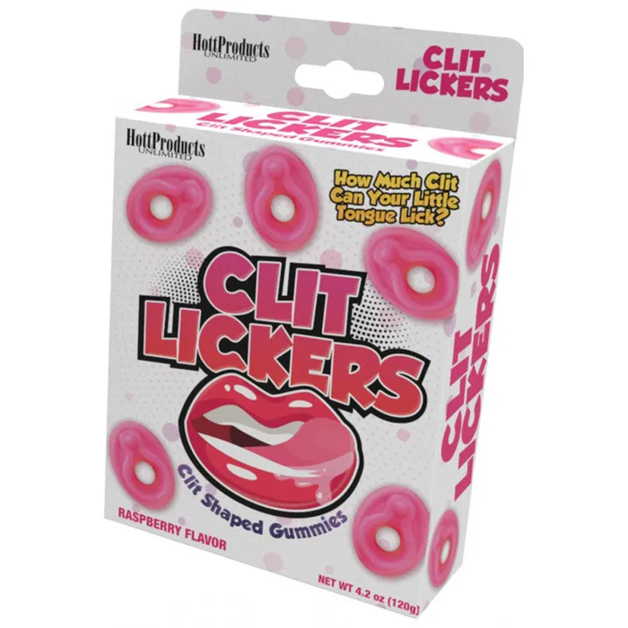 Hott Products Vibrators Clit Lickers Gummies Raspberry Flavors 42oz