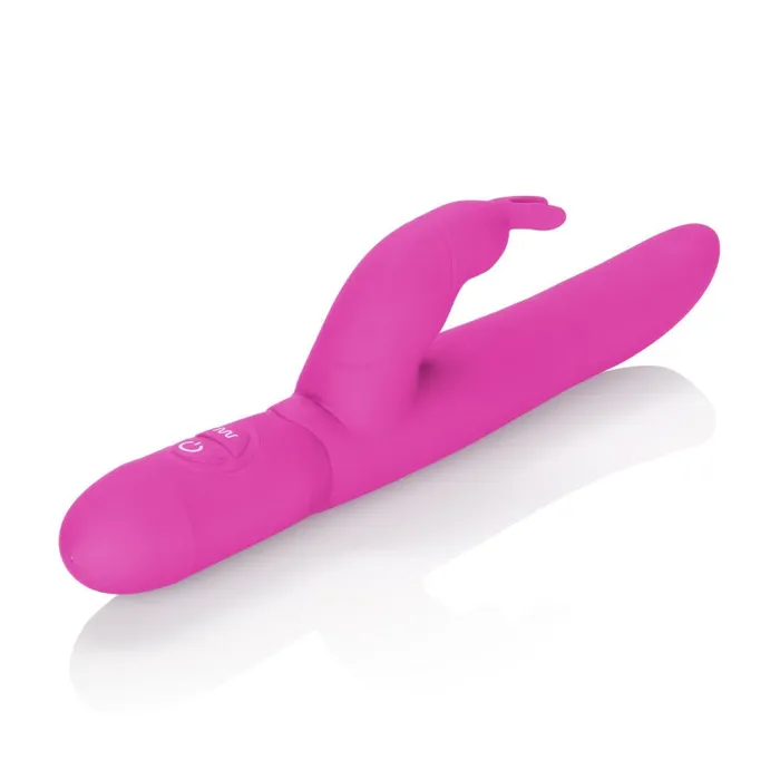 Vibrators | CalExotics Posh 10-Function Silicone Bounding Bunny - Pink Vibrators | CalExotics Posh 10-Function Silicone Bounding Bunny - Pink