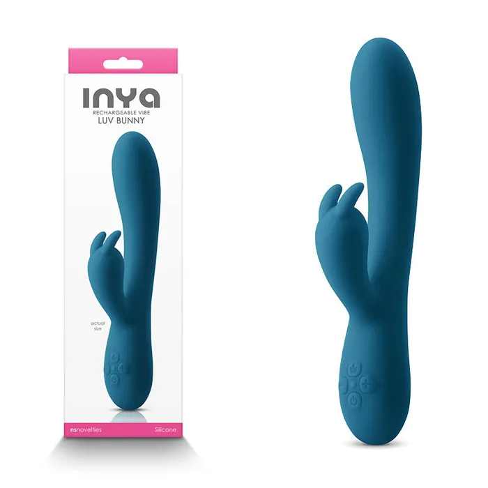 Vibrators NS Novelties INYA Luv Bunny Dark Tealnsn055377
