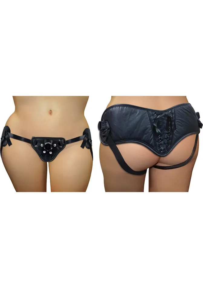 Female Sex Toys Sportsheets Sportsheets Curvy Collection Pleather Corsette Adjustable StrapOn Female Sex Toys Sportsheets Sportsheets Curvy Collection Pleather Corsette Adjustable StrapOn