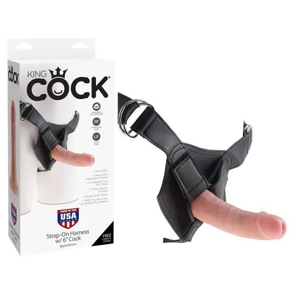 Pipedream King Cock StrapOn Harness With 6 Dong 152 cm 6 StrapOn Female Sex Toys Pipedream King Cock StrapOn Harness With 6 Dong 152 cm 6 StrapOn Female Sex Toys