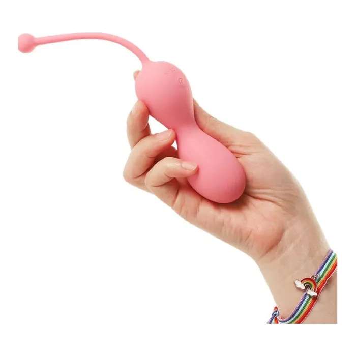 Arosum Female Sex Toys Kegelator Duo Vaginal Balls Come Hither Stimulator with Remote