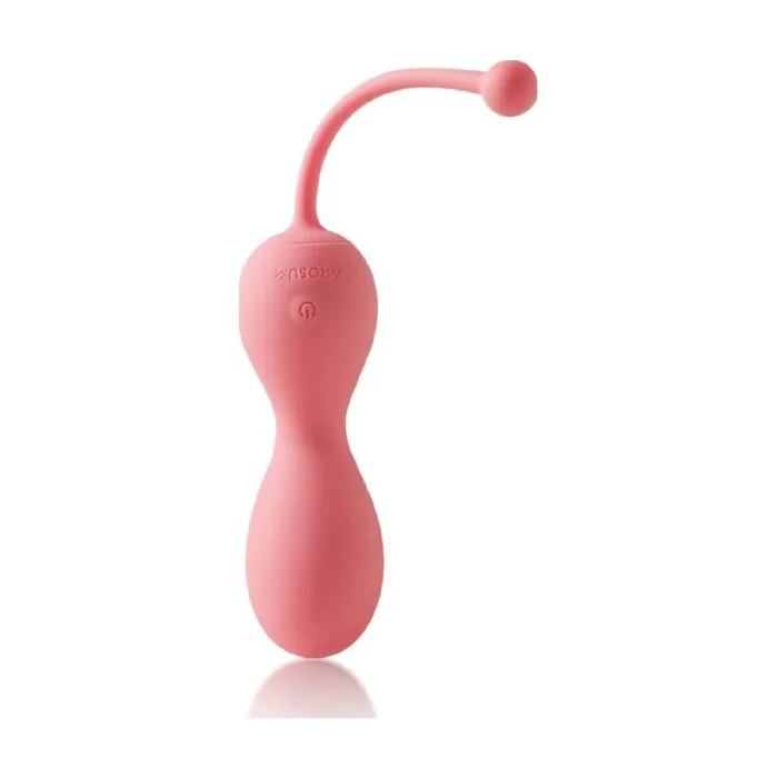 Arosum Female Sex Toys Kegelator Duo Vaginal Balls Come Hither Stimulator with Remote