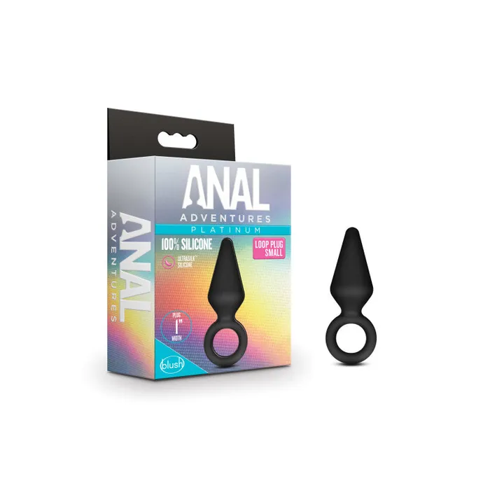 Anal Anal Adventures Platinum Loop Plug Small 76 cm Butt Plug Blush Novelties Anal Anal Adventures Platinum Loop Plug Small 76 cm Butt Plug Blush Novelties