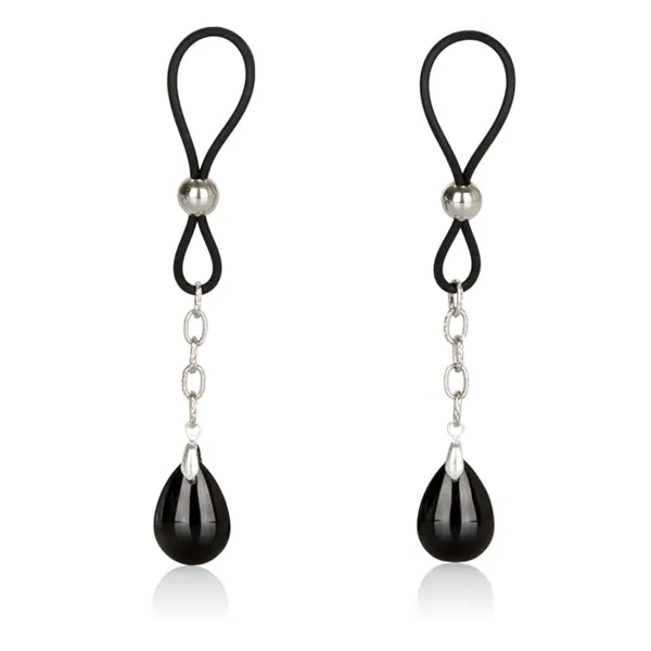 California Exotic Novelties Nipple Play Non Piercing Nipple Jewelry Onyx Couples California Exotic Novelties Nipple Play Non Piercing Nipple Jewelry Onyx Couples