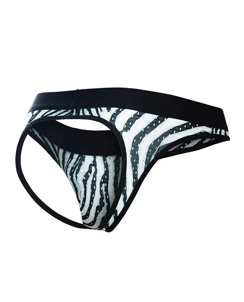 Male Basics Mob Aero Jock Zebra Male Basics Male Sex Toys