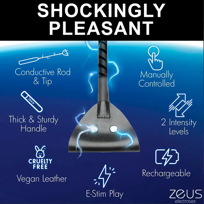 Vibrators Zeus Zeus Electrosex Riding Crop