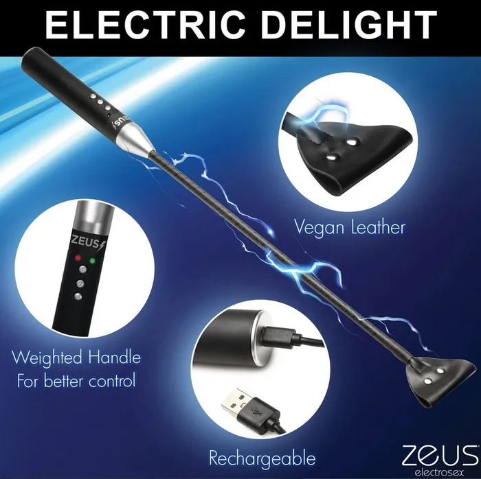 Vibrators Zeus Zeus Electrosex Riding Crop
