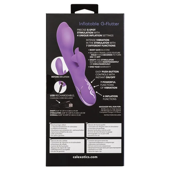 CAL EXOTICS Male Sex Toys Insatiable G Inflatable GFlutter