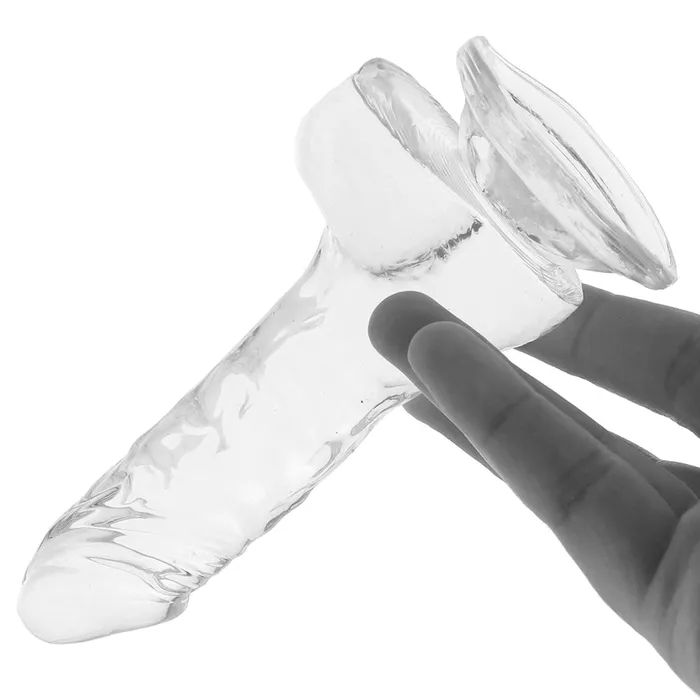 Dildos King Cock 4 Inch Ballsy Dildo in Clear Pipedream Dildos King Cock 4 Inch Ballsy Dildo in Clear Pipedream