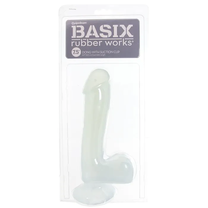 Dildos Pipedream Basix 75 Inch Suction Base Dildo in Clear