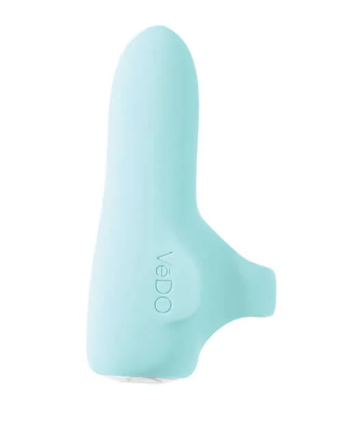 Dive into Pleasure with the Vedo Fini Rechargeable Bullet Vibrator in Turquoise Vedo Female Sex Toys