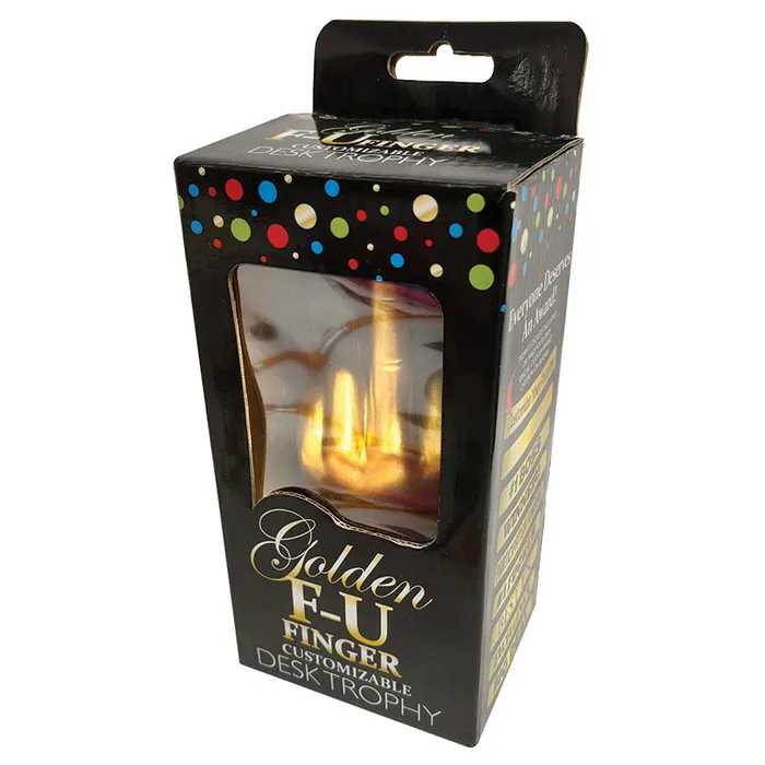 Female Sex Toys Golden FU Finger Trophy CANDYPRINTS