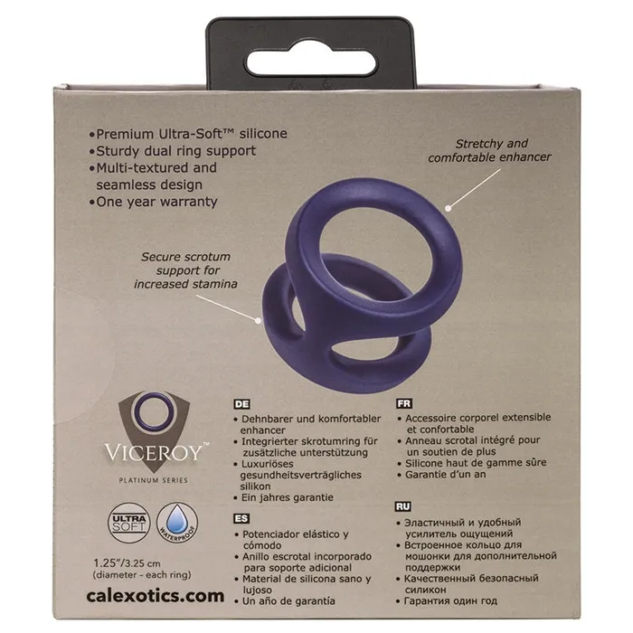 Male Sex Toys Viceroy Dual Ring CAL EXOTICS