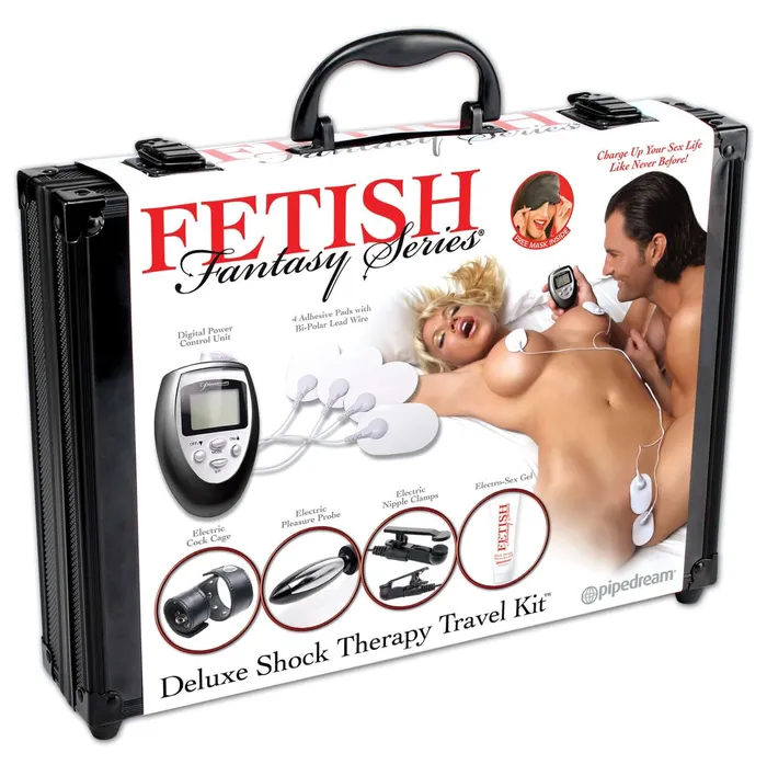 Pipedream Products Couples Fetish Fantasy Series Deluxe Shock Therapy Travel Kit Pipedream Products Couples Fetish Fantasy Series Deluxe Shock Therapy Travel Kit