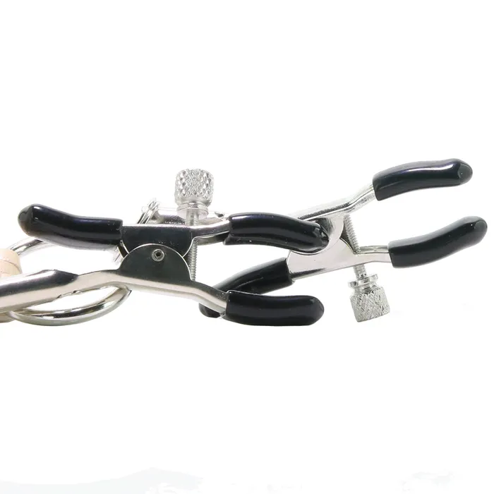 Playful Tassels Nipple Clamps in Gold CalExotics Female Sex Toys Playful Tassels Nipple Clamps in Gold CalExotics Female Sex Toys