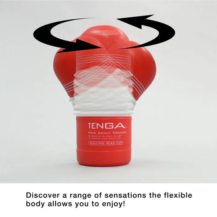 TENGA Male Sex Toys TENGA Rolling Head Cup TENGA Male Sex Toys TENGA Rolling Head Cup