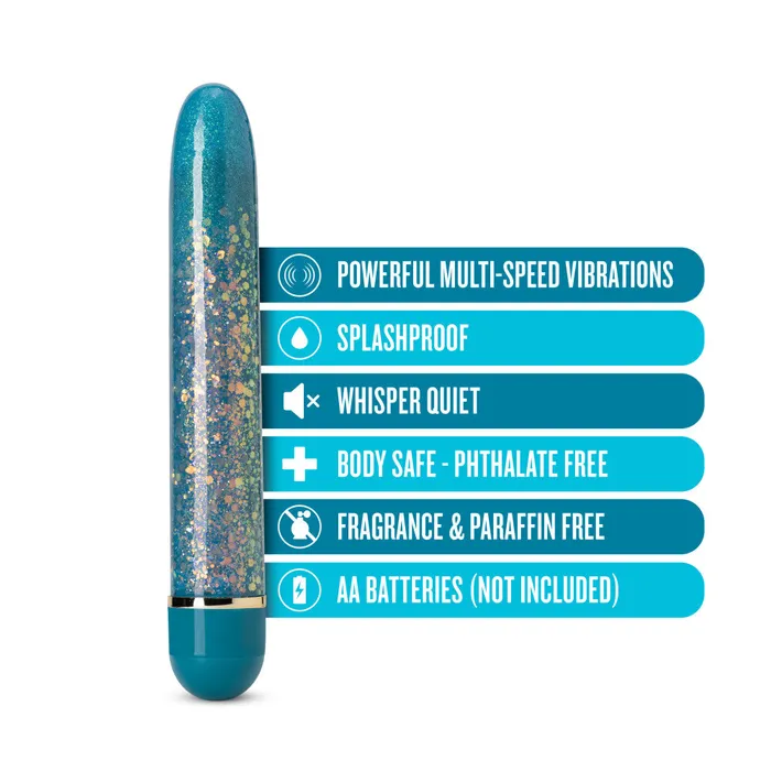 The Collection By Blush Astral Teal 7Inch Vibrator Blush Vibrators