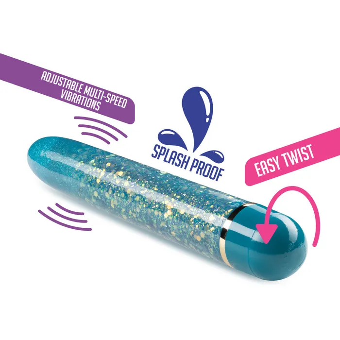 The Collection By Blush Astral Teal 7Inch Vibrator Blush Vibrators