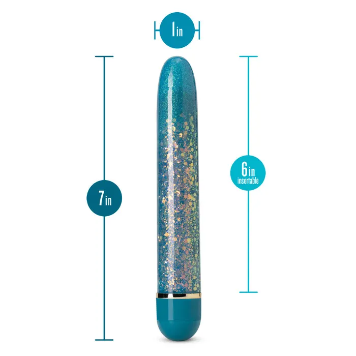 The Collection By Blush Astral Teal 7Inch Vibrator Blush Vibrators