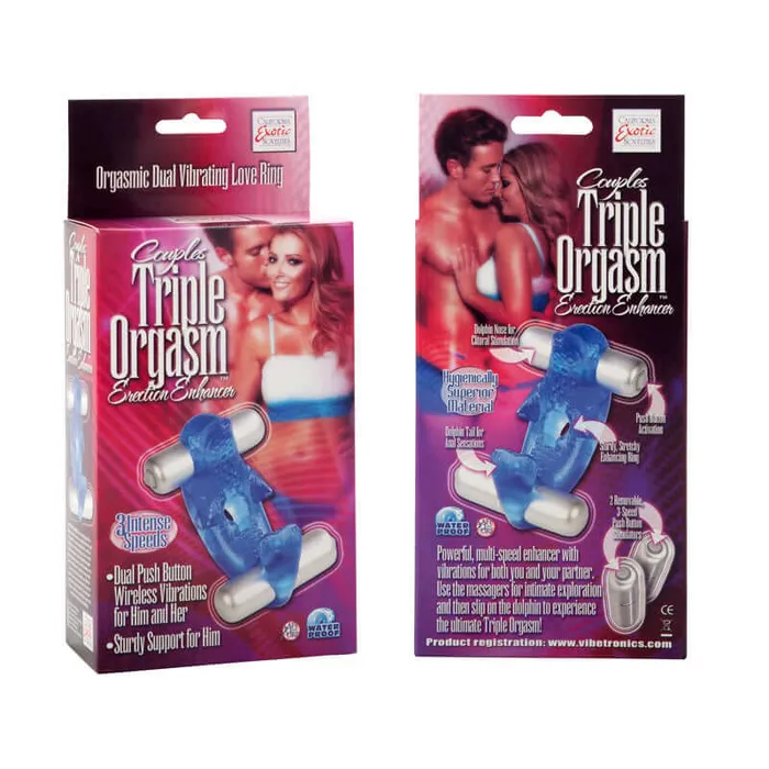 Vibrators California Exotic Novelties TRIPLE ORGASM ERECTION ENHANCER