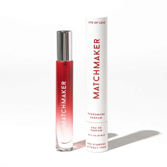 Vibrators EYE OF LOVE Matchmaker Red Diamond Pheromone Perfume Travel Size Attract Them