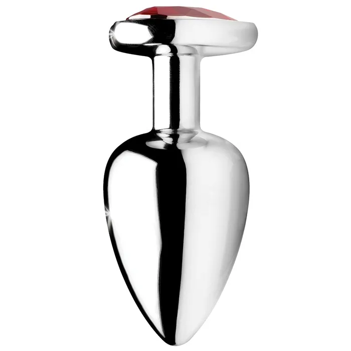 XR Brands Male Sex Toys Booty Sparks Red Heart Gem Anal PlugLarge