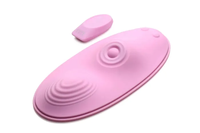 XR Brands Vibrators Inmi Pulse Slider Silicone Pad Pulsating and Vibrating by XR Brands