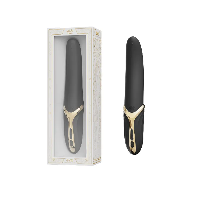 ZALO Female Sex Toys ZALO Aurora Series EVE Oral Simulator Vibrator Black with Dual Motors Heating Function ZALO Female Sex Toys ZALO Aurora Series EVE Oral Simulator Vibrator Black with Dual Motors Heating Function
